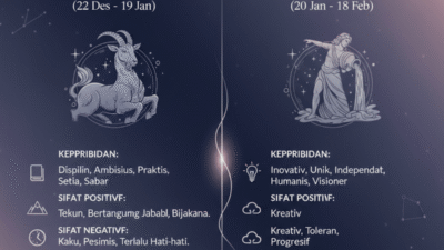 Capricorn dan Aquarius, Sifat, Jodoh hingga Prediksi Karir