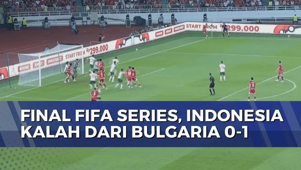 Indonesia Kalah atas Bulgaria 0-1 di Final FIFA Series 2026: Analisis Lengkap